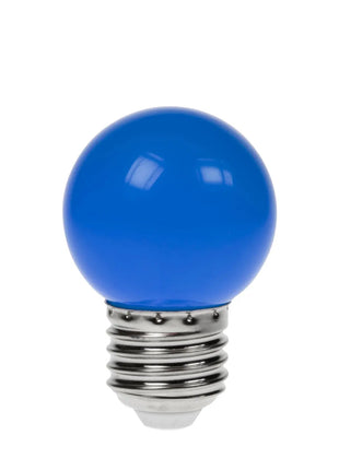 Prolite 1.5W LED Polycarbonate Golf Ball Lamp ES Blue
