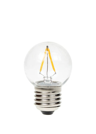 Prolite 2W Dimmable LED Filament Golf Ball Polycarbonate Lamp 2700K ES