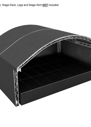 Global Truss 8 x 6m Round Arch Stage Roof System (Standard F34)