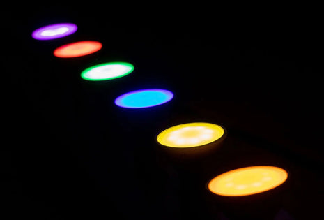 Prolite 7W Dimmable LED GU10 Lamp Red