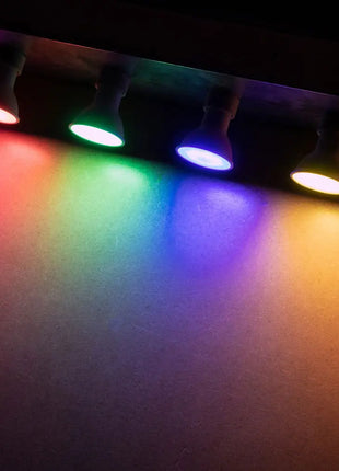 Prolite 7W Dimmable LED GU10 Lamp Green