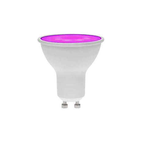 Prolite 7W Dimmable LED GU10 Lamp Magenta