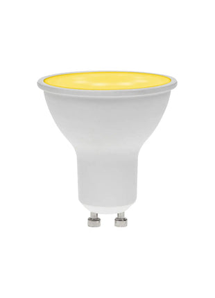 Prolite 7W Dimmable LED GU10 Lamp Yellow