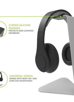 Kanto H1 Headphone Stand (Silver) kanto