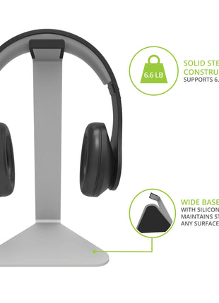 Kanto H1 Headphone Stand (Silver) kanto