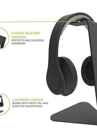 Kanto H1 Headphone Stand (Black) kanto