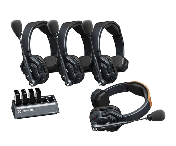 HOLLYLAND 4-Person Comms System Solidcom SE - 4S（Global Version）