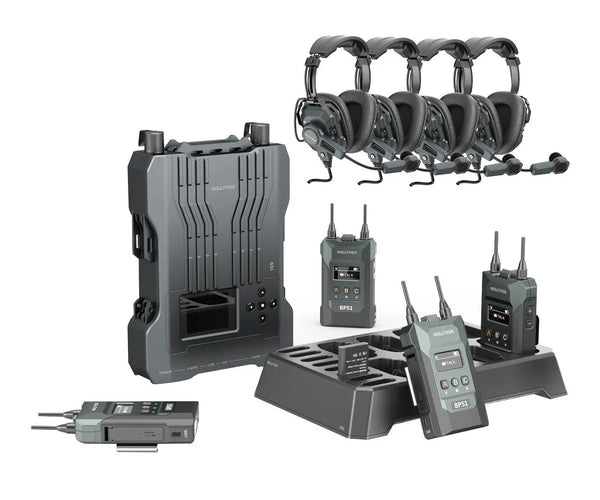 HOLLYLAND G51 4 Way Comms System Double Sided (HV- G51-4B-DE)