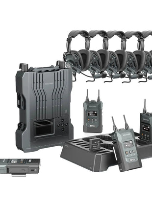 HOLLYLAND G51 5 Way Comms System Double Sided (HV- G51-8B-DE)