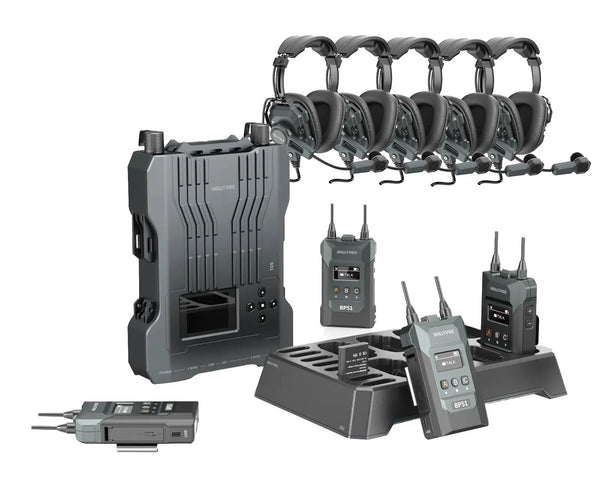 HOLLYLAND G51 5 Way Comms System Double Sided (HV- G51-8B-DE)