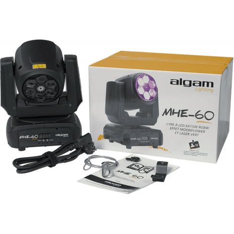 Algam MHE60 LED 6 X 15W RGBW + LASER Algam Lighting