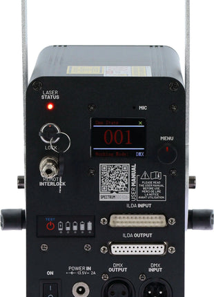 Algam Lighting SPECTRUM 1500 RGB+ - Battery-Powered Animation Laser Algam Lighting
