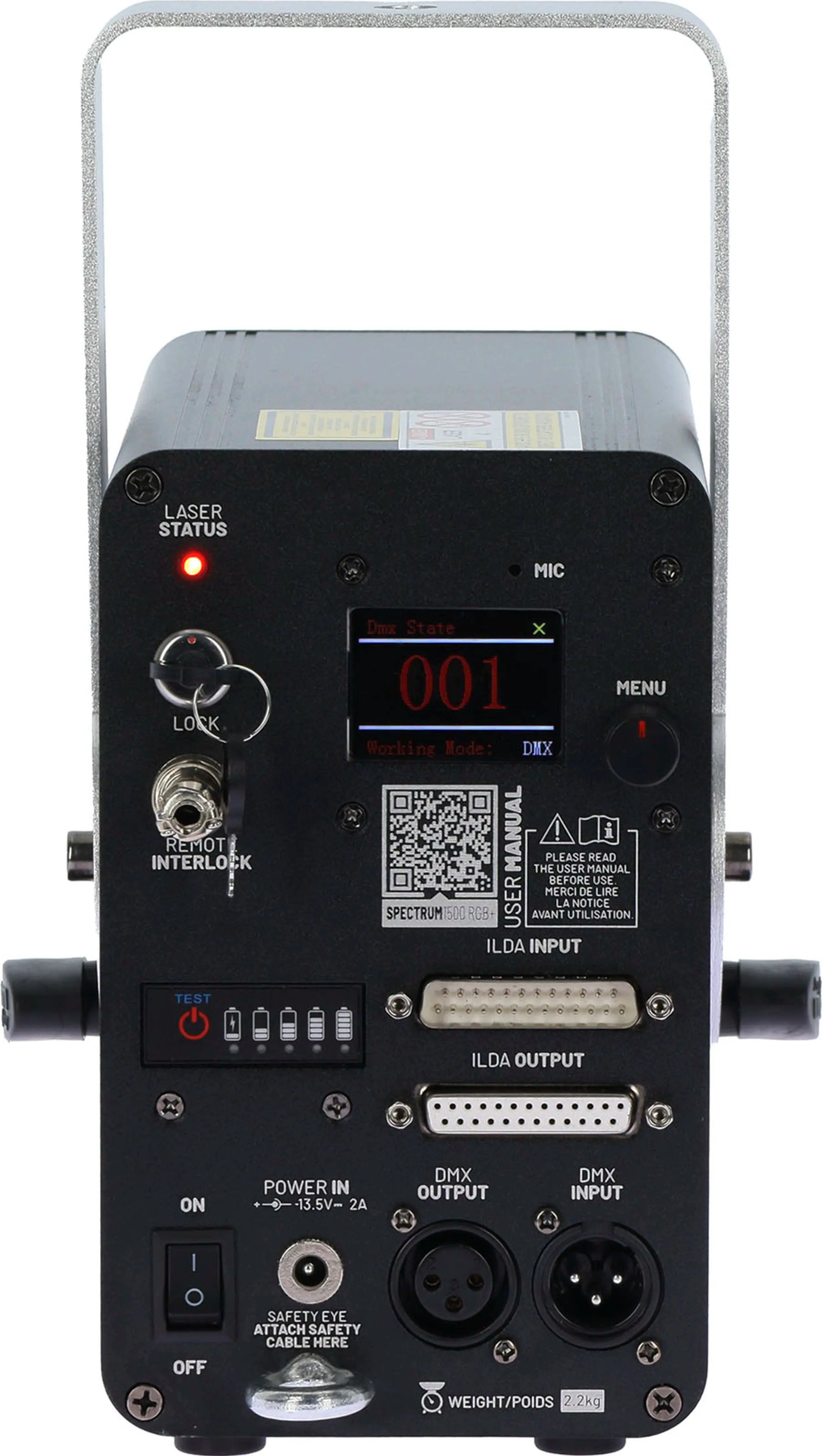 ALGAM LIGHTING - SPECTRUM1500RGB - La Boite Noire du Musicien ALGAM LIGHTING - SPECTRUM1500RGB - La Boite Noire du Musicien