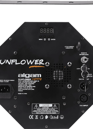 Algam Lighting Sunflower - Multi-Effect LED, Strobe &amp; Laser Light Algam Lighting