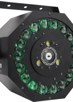 Algam Lighting Sunflower - Multi-Effect LED, Strobe &amp; Laser Light Algam Lighting