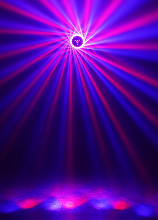 Algam Lighting Sunflower - Multi-Effect LED, Strobe &amp; Laser Light Algam Lighting