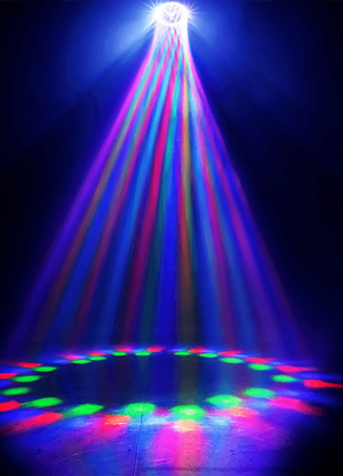 Algam Lighting Sunflower - Multi-Effect LED, Strobe &amp; Laser Light Algam Lighting