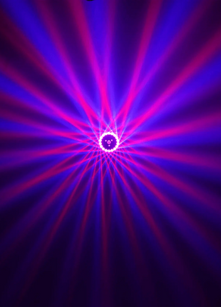 Algam Lighting Sunflower - Multi-Effect LED, Strobe &amp; Laser Light Algam Lighting