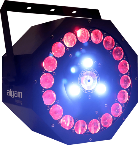Algam Lighting Sunflower - Multi-Effect LED, Strobe &amp; Laser Light Algam Lighting