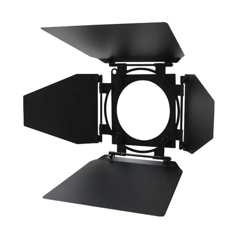 LDR Luci Della Ribalta Cetra/Suono/Tempo Fresnel 4-Leaf Barn Door Black