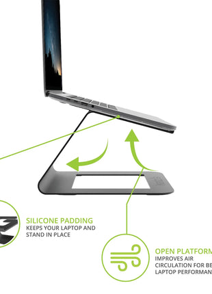 Kanto LE1 Universal Riser Laptop Stand kanto
