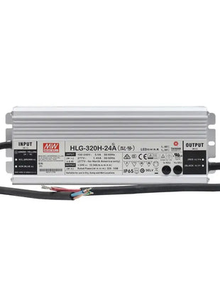 LEDJ Visio Meanwell IP65 HLG-320H-24A 320W 24V DC Power Supply/Driver