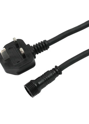 LEDJ 2m UK Plug - Hydralock Power Female Cable