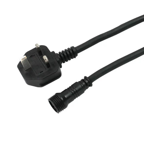LEDJ 2m UK Plug - Hydralock Power Female Cable