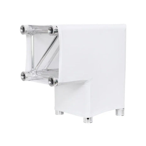 LEDJ White 2 Way 90 Degree Corner Quad Truss Sleeve/Sock