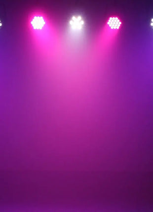 LEDJ Intense 9HEX10 LED Slim Par White Housing