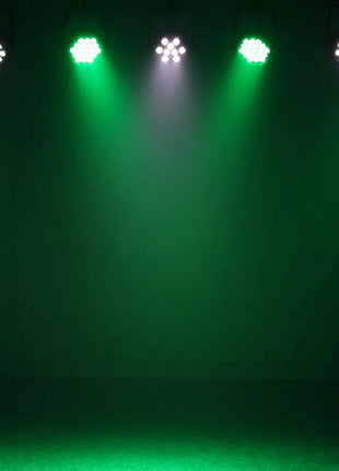 LEDJ Intense 9HEX10 LED Slim Par White Housing