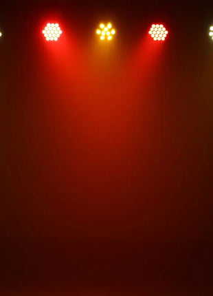 LEDJ Intense 9HEX10 LED Slim Par White Housing