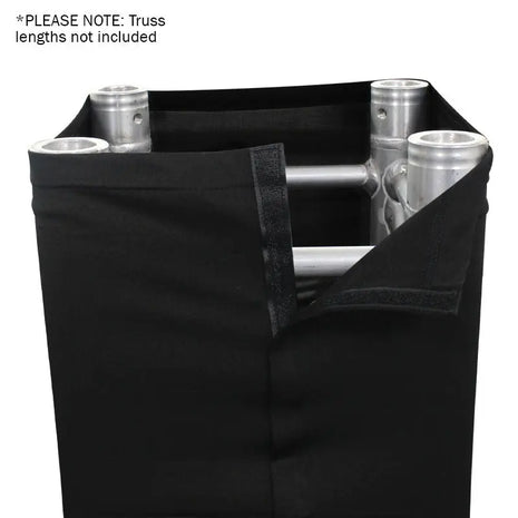 LEDJ Black 2.0m Quad Truss Sleeve/Sock