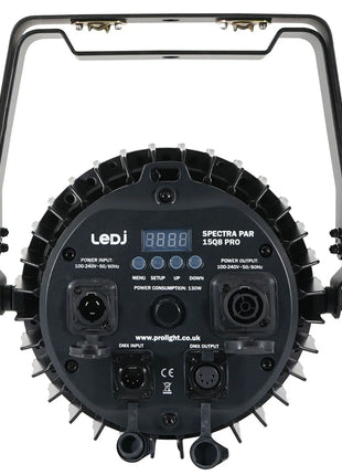 LEDJ Spectra Par 15Q8 PRO Exterior Fixture