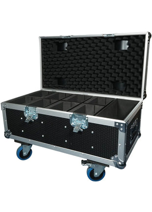 LEDJ 8 Way Spectra Q6 Flight Case