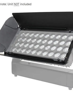 LEDJ Spectra QX40 Pixel Exterior Fixture Barn Door