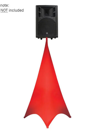 LEDJ Double Sided Speaker Stand Cover