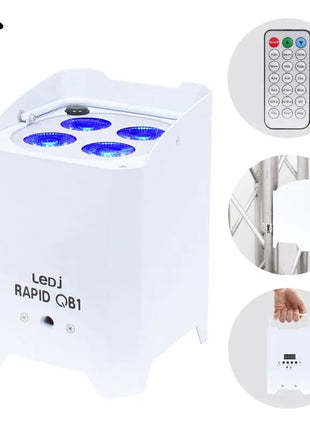 LEDJ Rapid QB1 RGBW (White Housing)