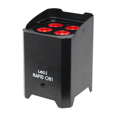 LEDJ Rapid QB1 HEX (Black Housing) - DJKIT®