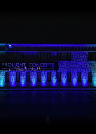 LEDJ Rapid QB1 RGBA IP (White Housing)