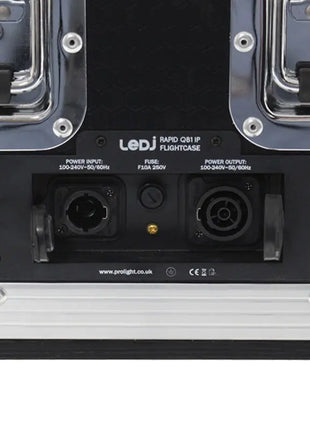 LEDJ 8 Way Rapid QB1 IP Charge Flight Case