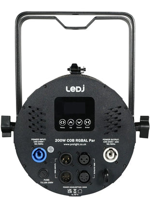 LEDJ 200W COB RGBAL Par