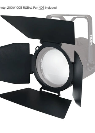 LEDJ 200W COB Par Barn Door