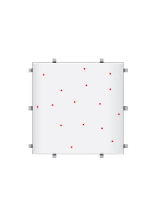LEDJ White RGB Starlit 2ft x 2ft Dance Floor Panel (4 sided)