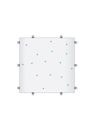 LEDJ White RGB Starlit 2ft x 2ft Dance Floor Panel (4 sided)