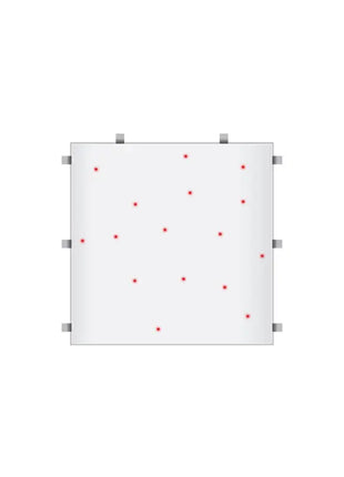 LEDJ White RGB Starlit 2ft x 2ft Dance Floor Panel (3 sided)