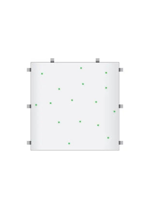 LEDJ White RGB Starlit 2ft x 2ft Dance Floor Panel (3 sided)