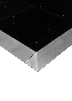 LEDJ Black RGB Starlit 2ft x 2ft Dance Floor Panel (3 sided)