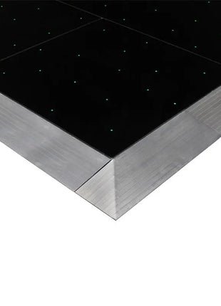 LEDJ Black RGB Starlit 2ft x 2ft Dance Floor Panel (3 sided)