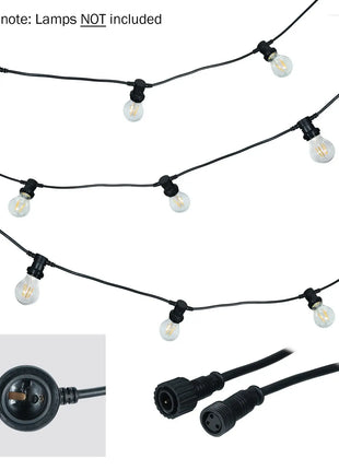 LEDJ 25m ES Festoon 1m Spacing